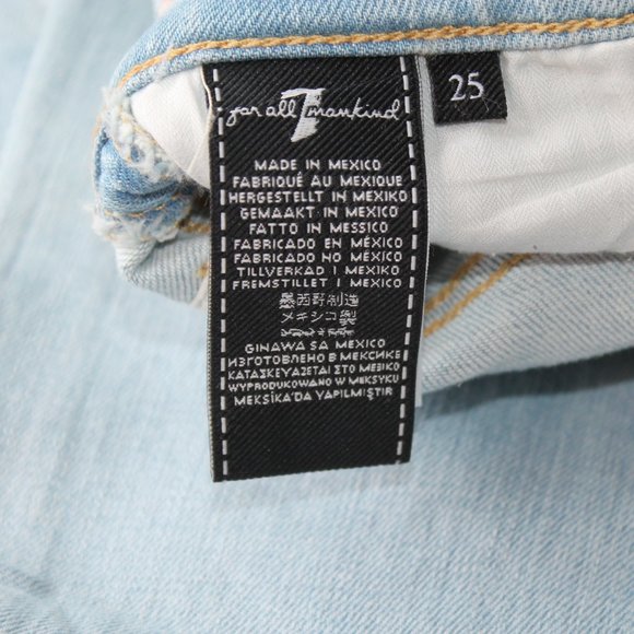 High waist ankle skinny with pink frill strip - NWT - Picture 4 of 6